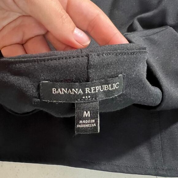 Banana Republic Women's Size M - Ponte Bustier Black  Tank - Picture 6 of 10